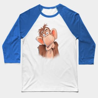 monkey face Baseball T-Shirt